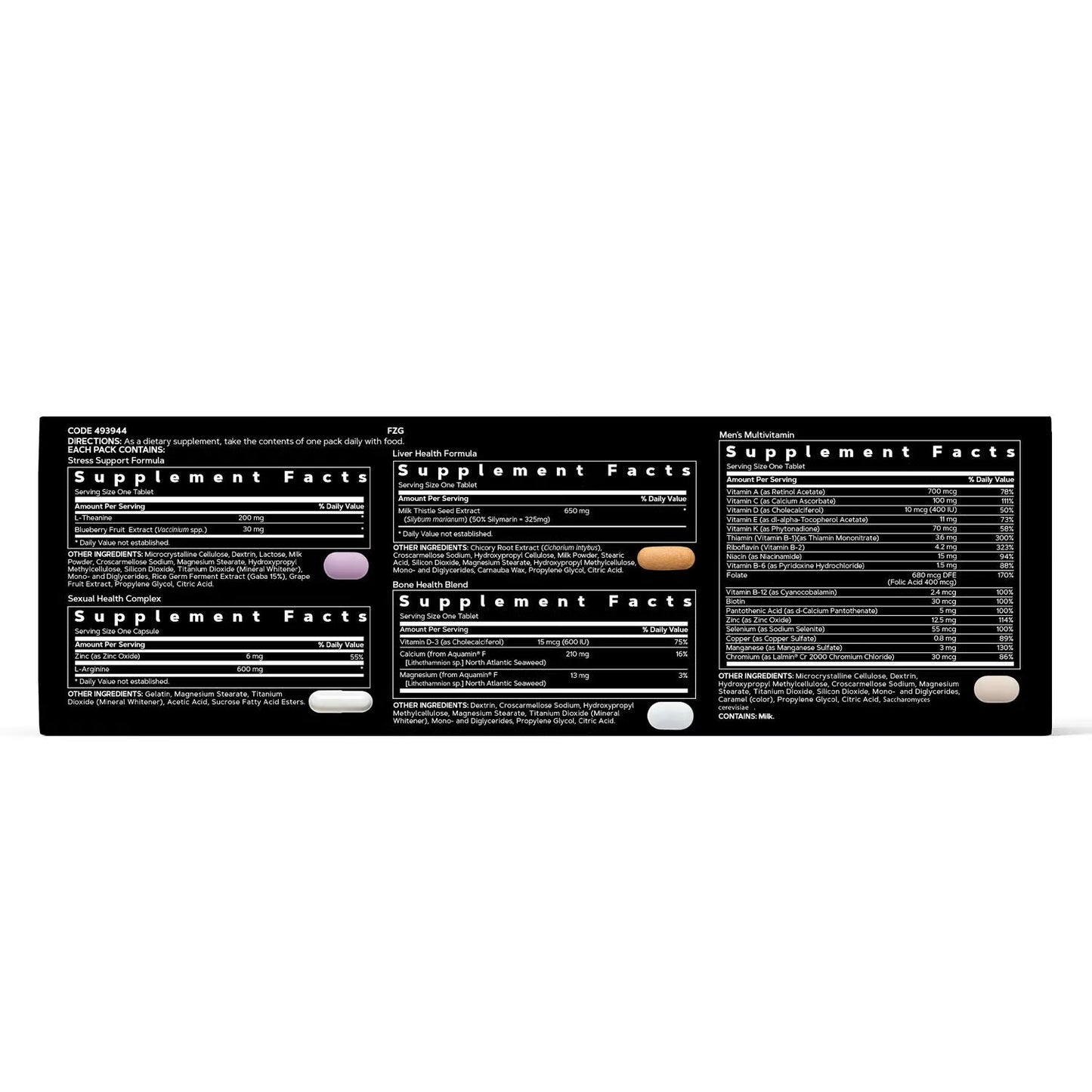Programa 30+ Vitapak® 30 porciones Para hombres