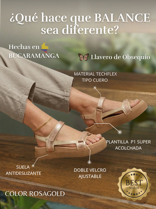 🔱 Sandalia Balance especial para el descanso de tus pies ✨