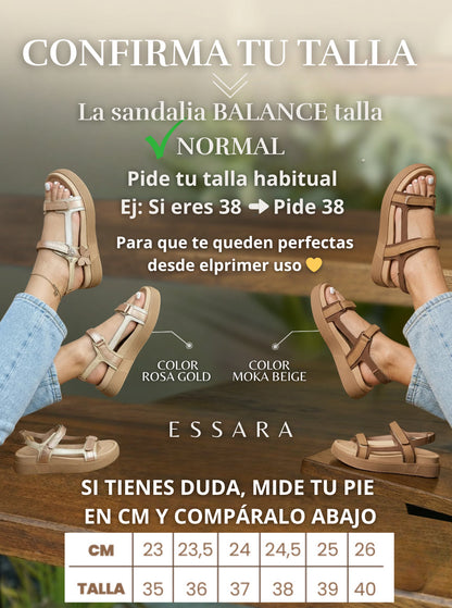 🔱 Sandalia Balance especial para el descanso de tus pies ✨